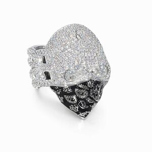 ✨ Moissanite Ring – S925 Sterling Silver - Platinum Plated✨